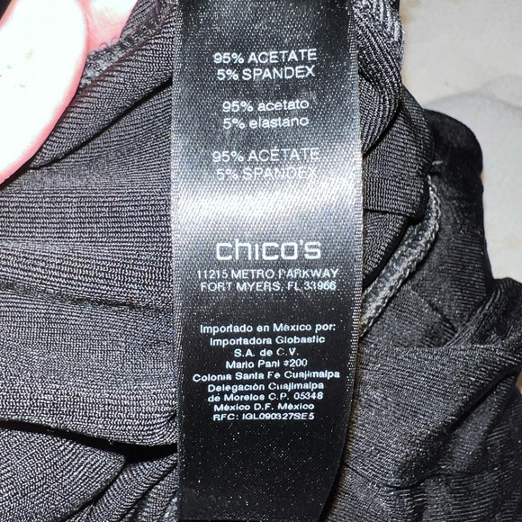 Chico's Travelers Acetate Pants - Picture 7 of 8
